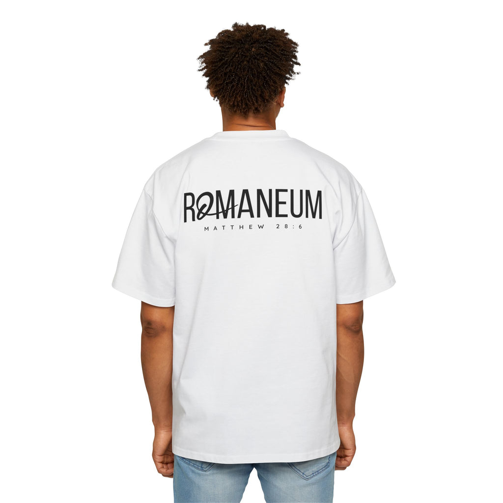 He Is Risen Christian Tee — Romaneum Matthew 28:6 Easter T‑Shirt