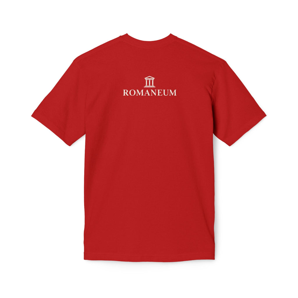 Romaneum Temple Logo T-Shirt — Classic Roman Heritage Tee