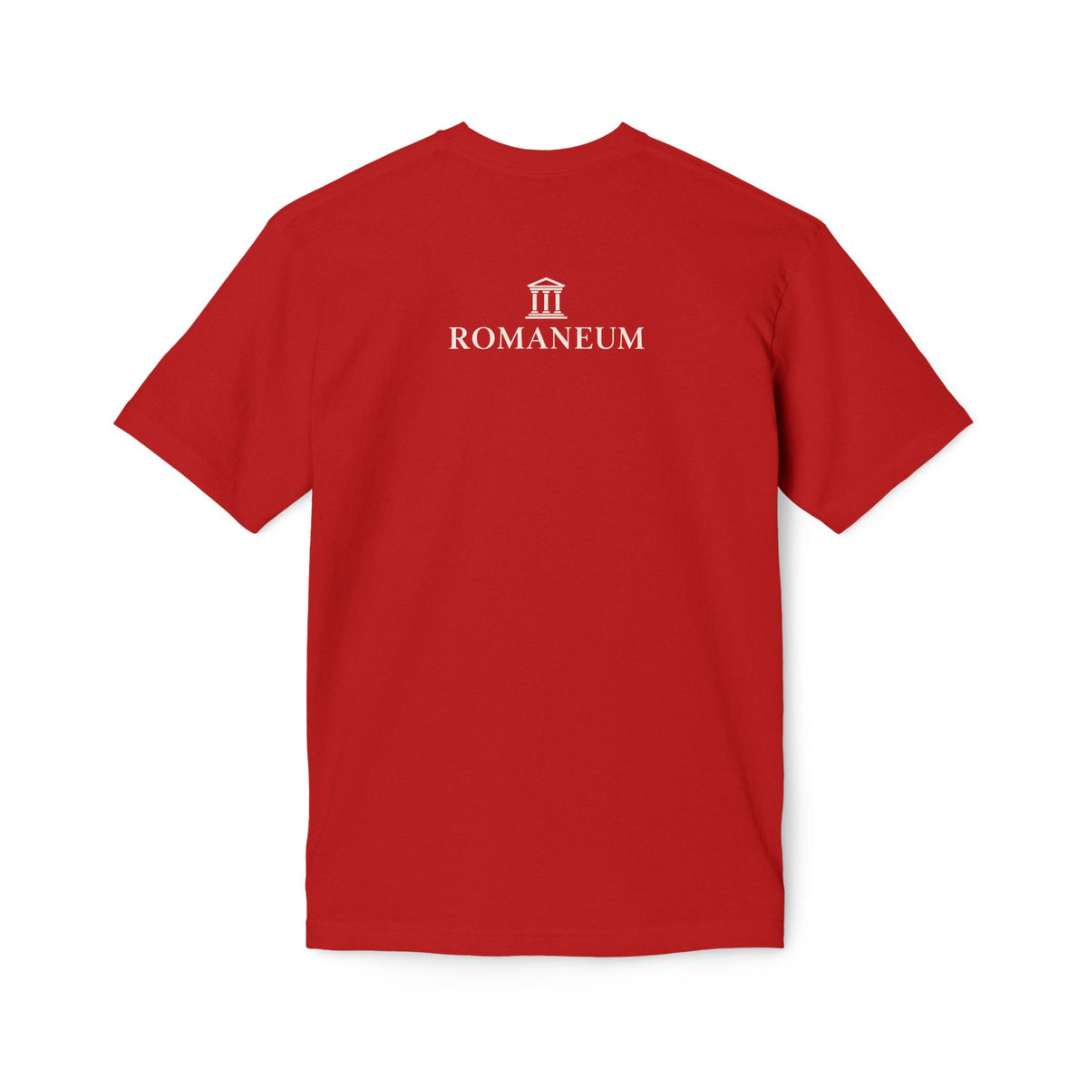 Romaneum Temple Logo T-Shirt — Classic Roman Heritage Tee