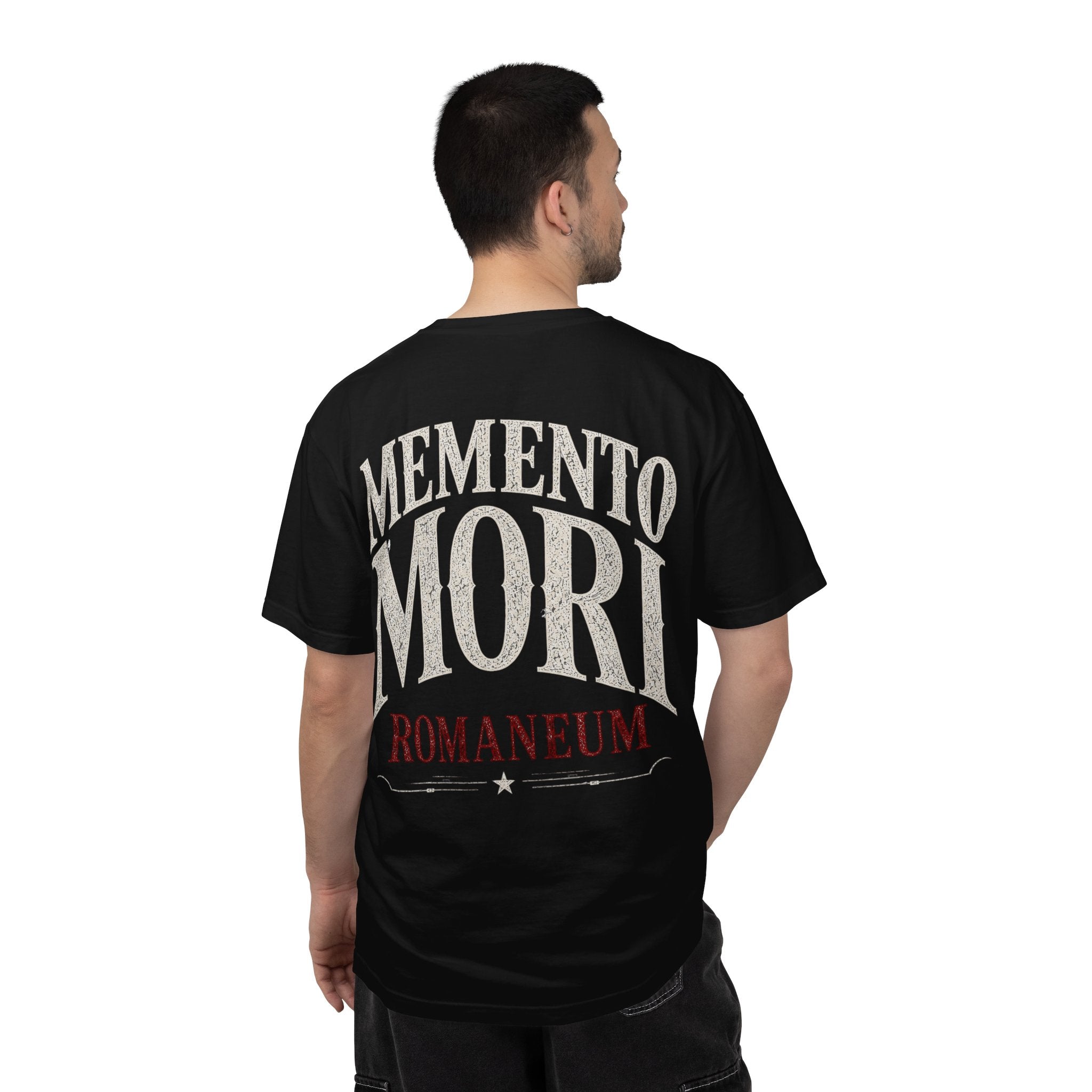 Memento Mori Skull T‑Shirt — Romaneum Gothic Graphic Tee