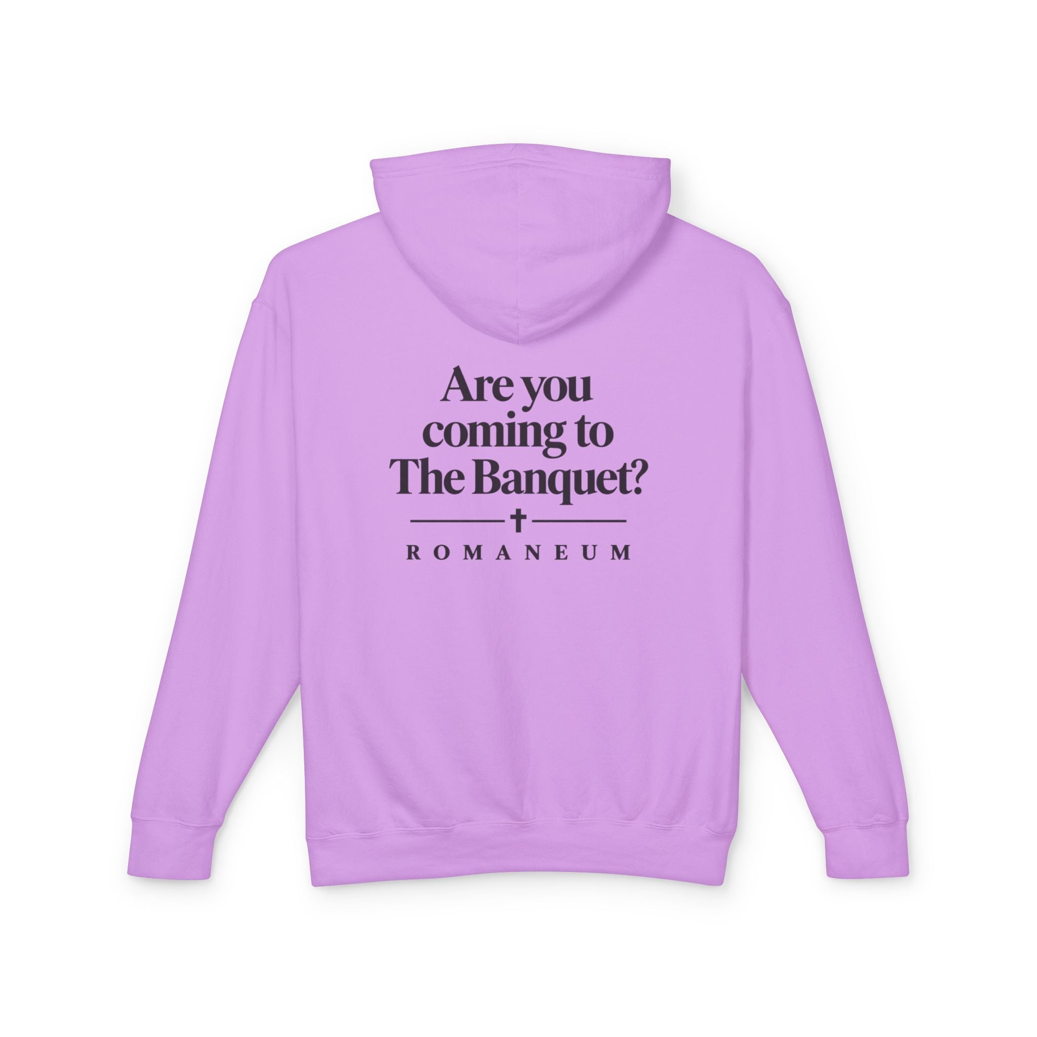Hoodie — "Are you coming to The Banquet?" ROMANEUM Graphic