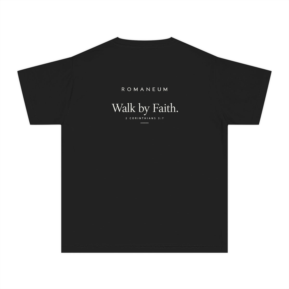 Youth Tee — “Walk by Faith” Shirt