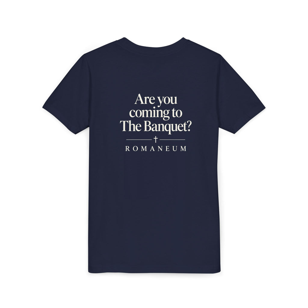 Are You Coming to The Banquet? Youth Tee — Romaneum Christian Youth Shirt