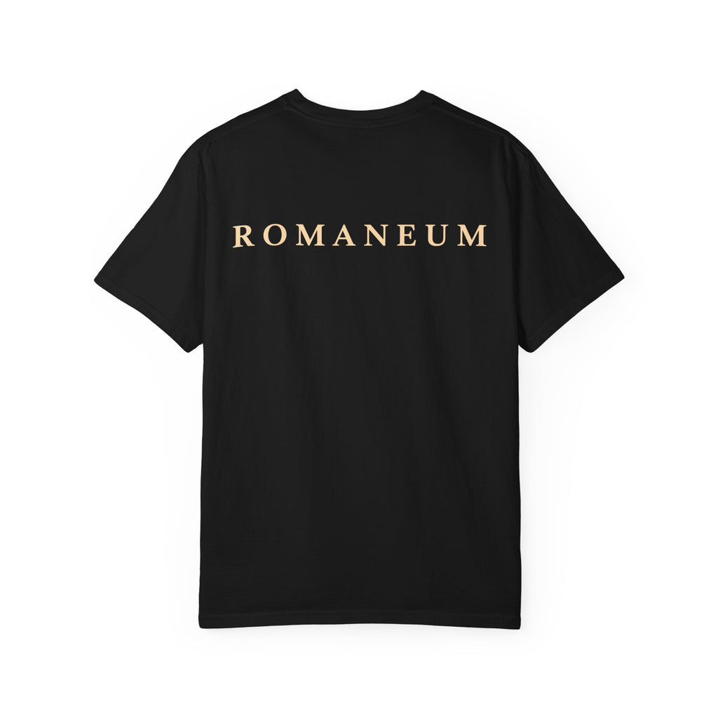 More Than Conquerors T-Shirt — "Romaneum" Graphic Tee