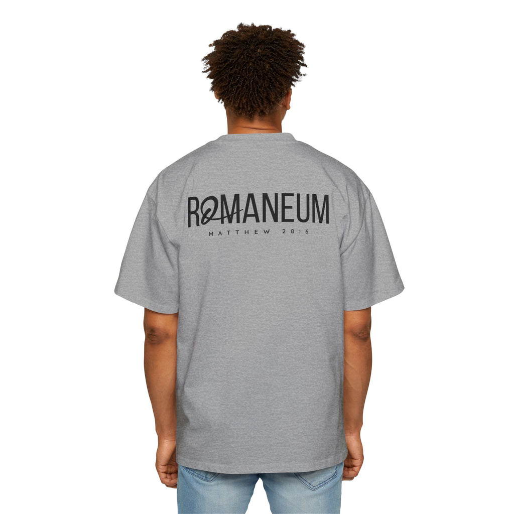 He Is Risen Christian Tee — Romaneum Matthew 28:6 Easter T‑Shirt