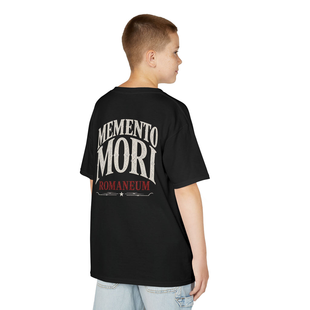 Kids T-Shirt — "Memento Mori" Skull Romaneum Tee