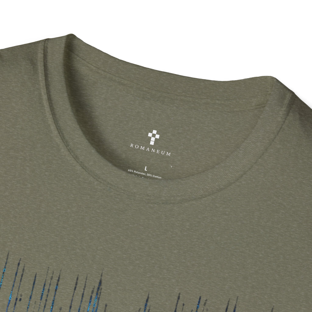 Alpha Omega Heart T-Shirt | Christian Scripture John 3:16 Design