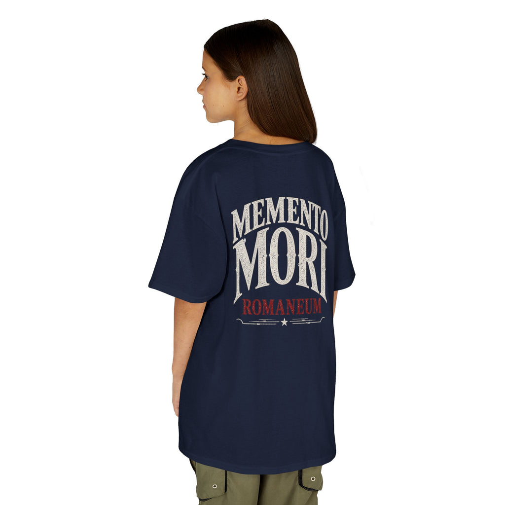 Kids T-Shirt — "Memento Mori" Skull Romaneum Tee