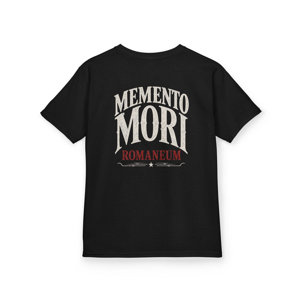 Kids T-Shirt — "Memento Mori" Skull Romaneum Tee