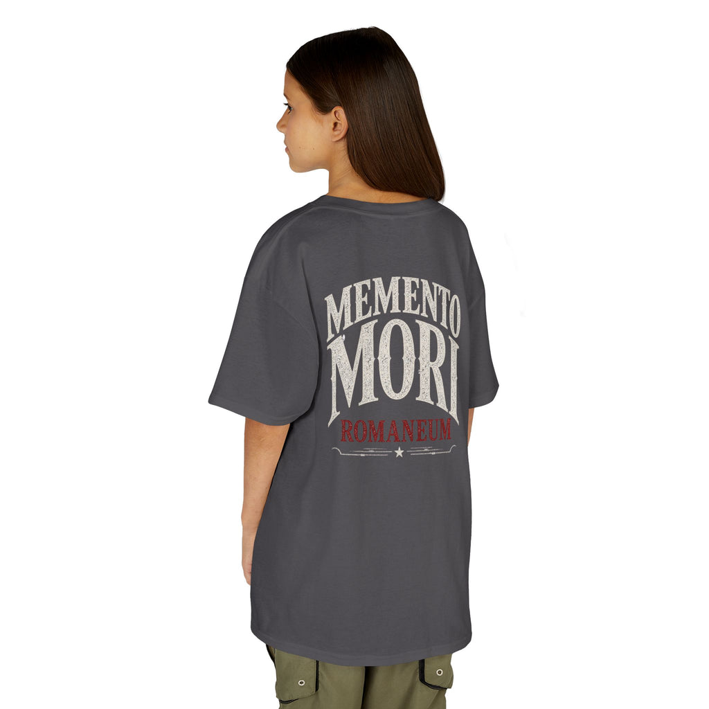 Kids T-Shirt — "Memento Mori" Skull Romaneum Tee