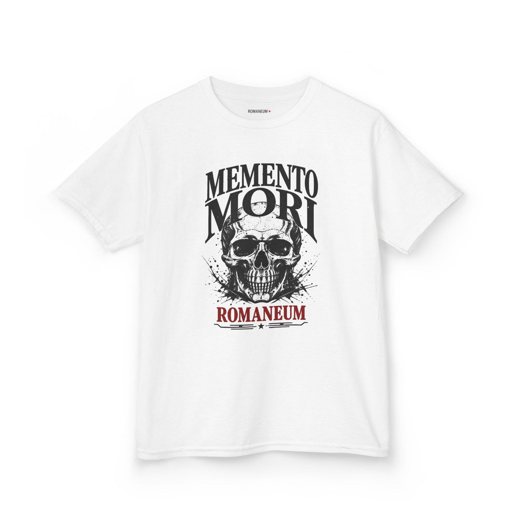 Kids T-Shirt — "Memento Mori" Skull Romaneum Tee
