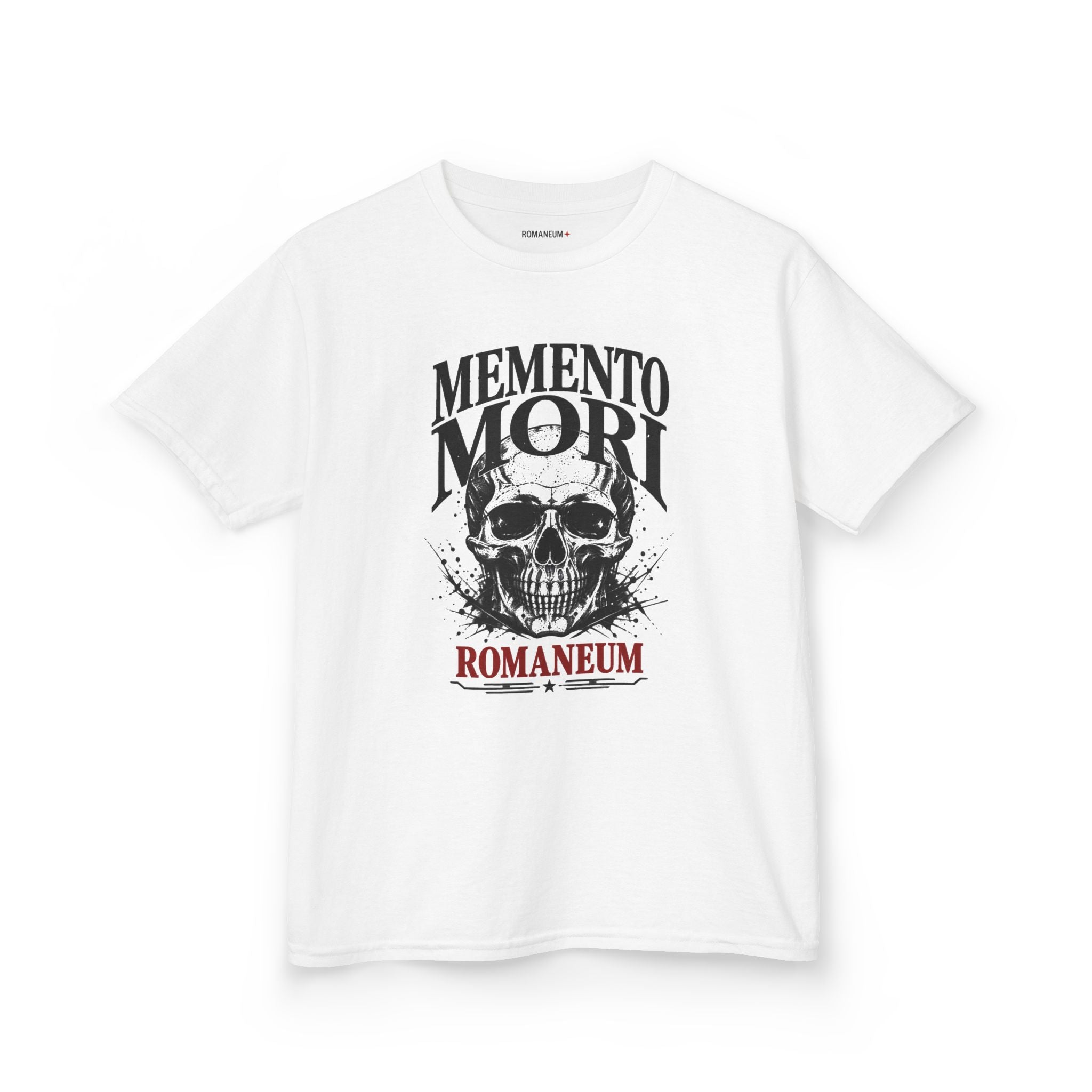 Kids T-Shirt — "Memento Mori" Skull Romaneum Tee