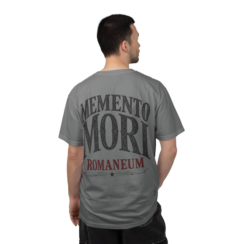 Memento Mori Skull T‑Shirt — Romaneum Gothic Graphic Tee