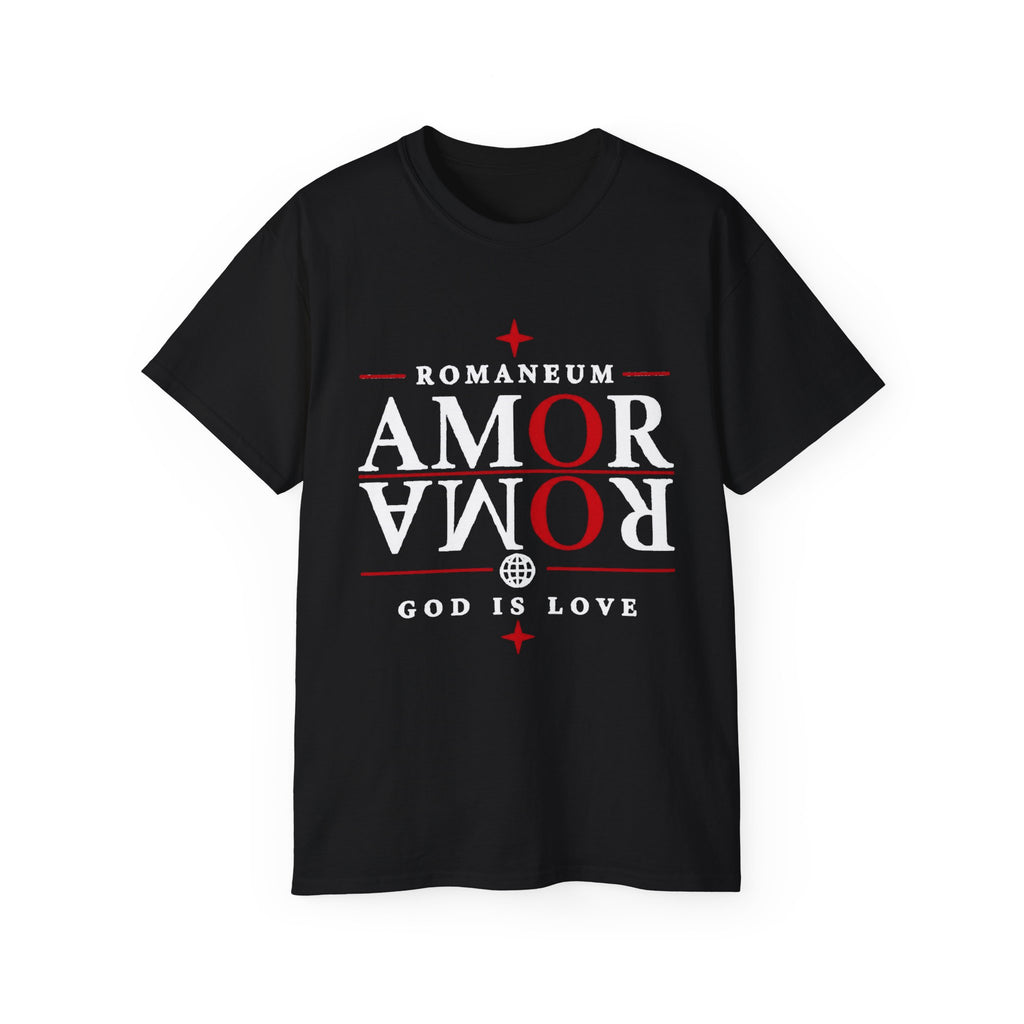 Romaneum AMOR/ROMA God Is Love Graphic Tee