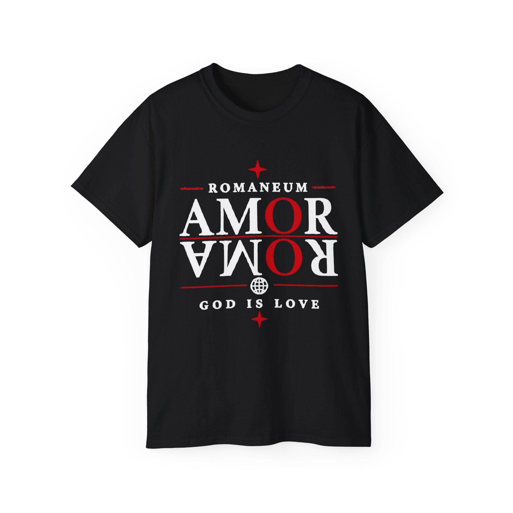 Romaneum AMOR/ROMA God Is Love Graphic Tee