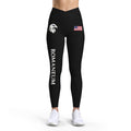 Roman Reum Women’s Leggings — Patriotic Eagle & USA Flag Activewear