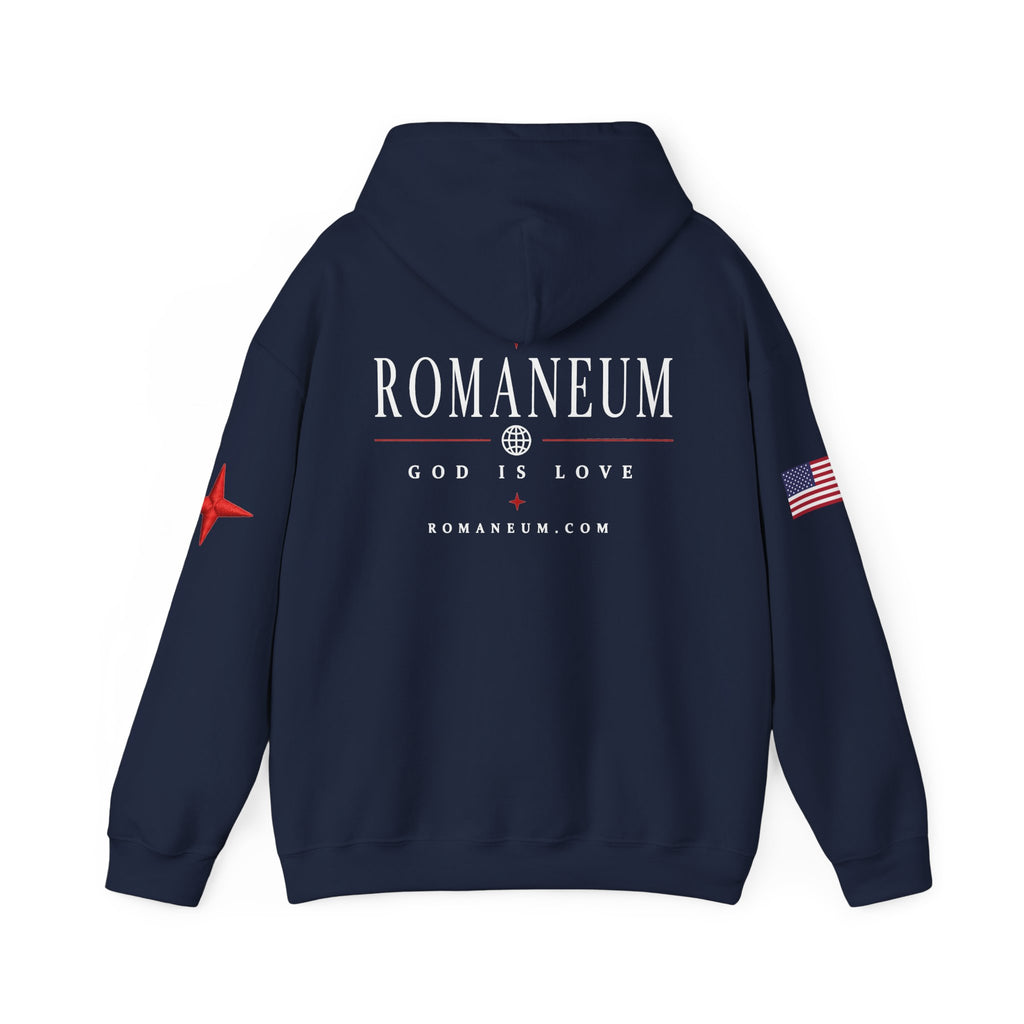 Romaneum ‘Amor’ Hoodie — God Is Love Graphic Sweatshirt
