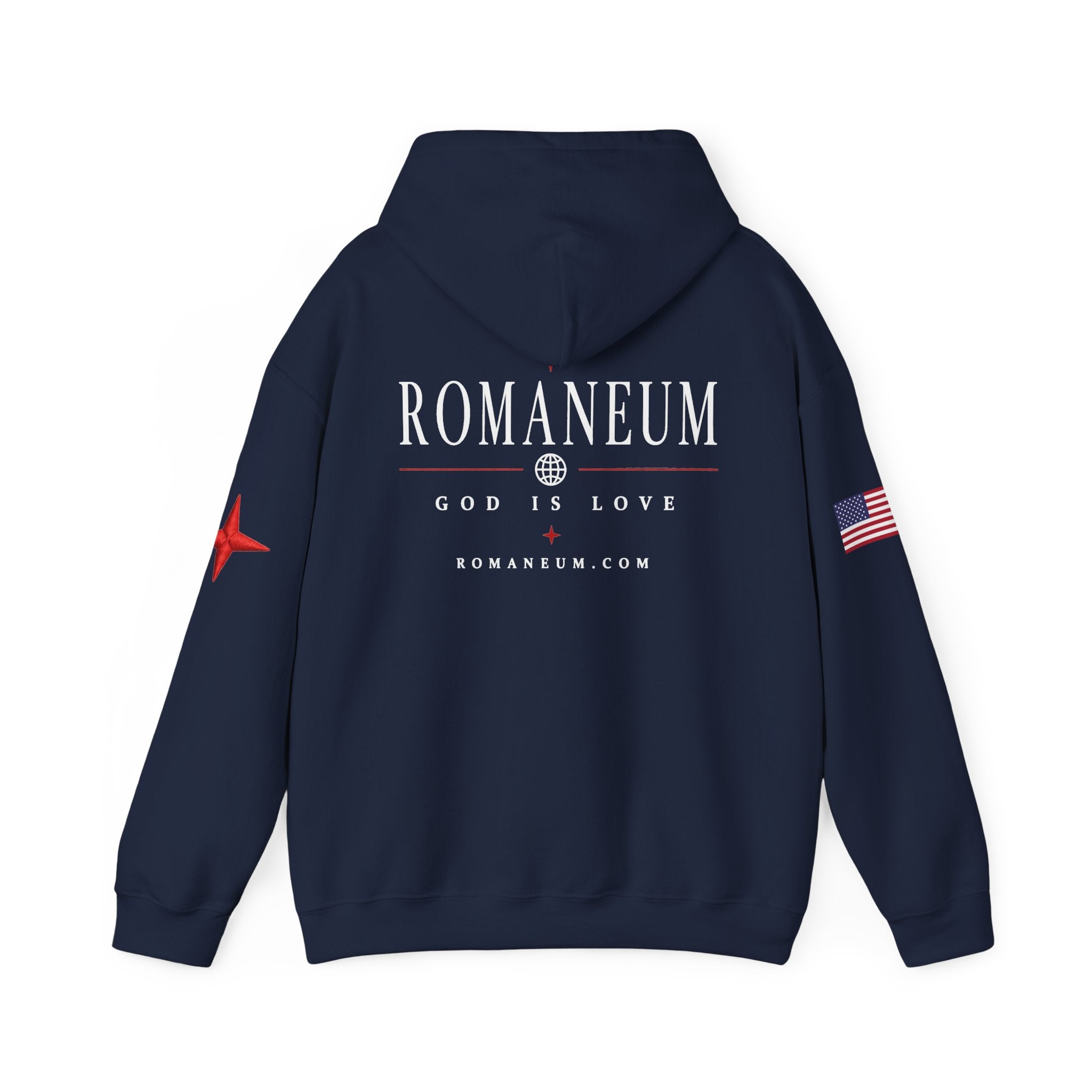 Romaneum ‘Amor’ Hoodie — God Is Love Graphic Sweatshirt