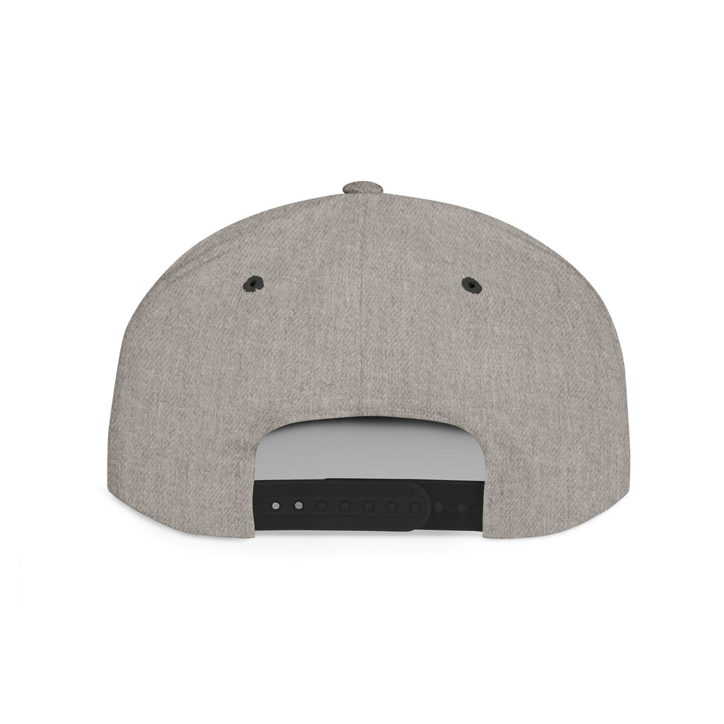 Abracadabra Triangle Snapback Hat — Flat Bill Adjustable Cap