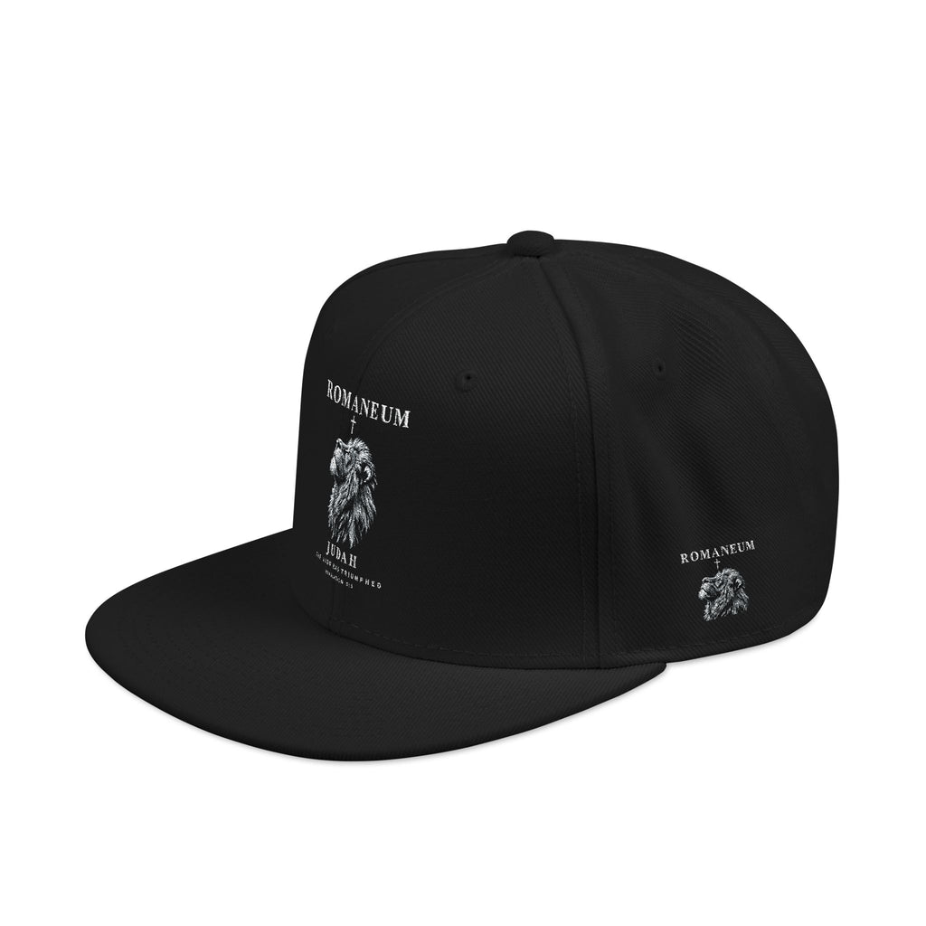 Embroidered Crystal Cross Snapback Hat