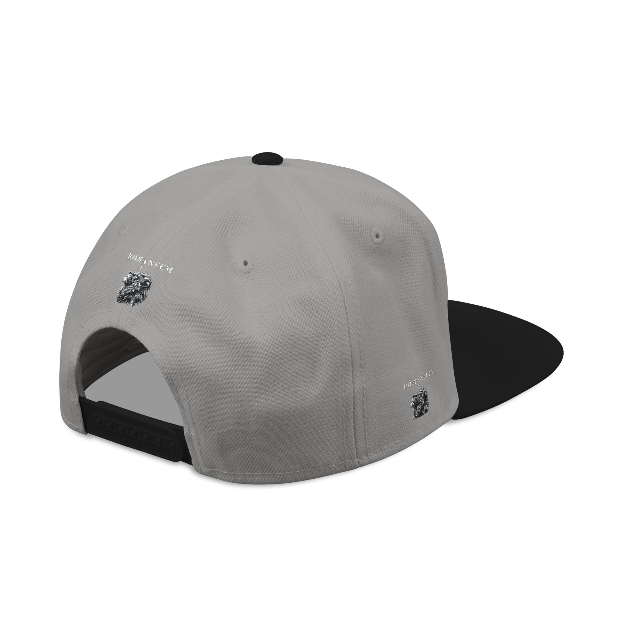 Embroidered Crystal Cross Snapback Hat
