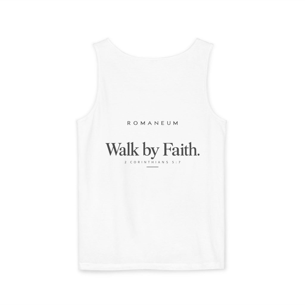 ROMANEUM Walk By Faith Tank Top
