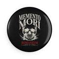 Memento Mori Skull Round Magnet – Romaneum Gothic Fridge Magnet