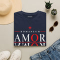 Amor/Roma 'ROMANEUM' Graphic T‑Shirt — 'AMOR' Reflection Design (God Is Love)