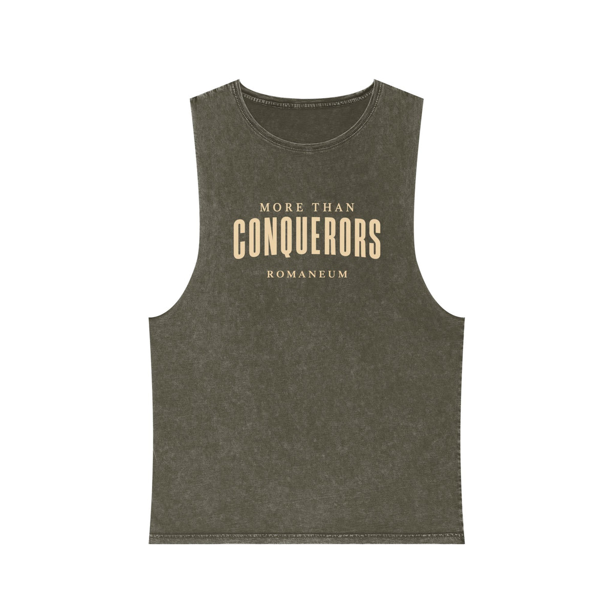 More Than Conquerors Stonewash Tank — ROMANEUM