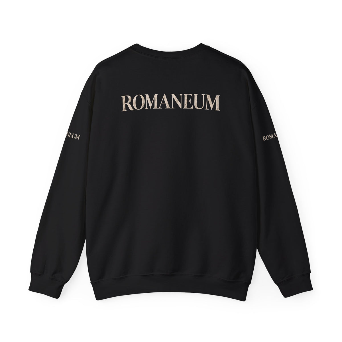 Crewneck Sweatshirt — "The Battle Is The Lord's" Roman-inspired Faith Sweatshirt