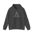 Abracadabra Triangle Logo Hoodie — Mystical Graphic Pullover