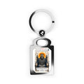 Rectangular Photo Keyring — Religious Guardian Image Keychain