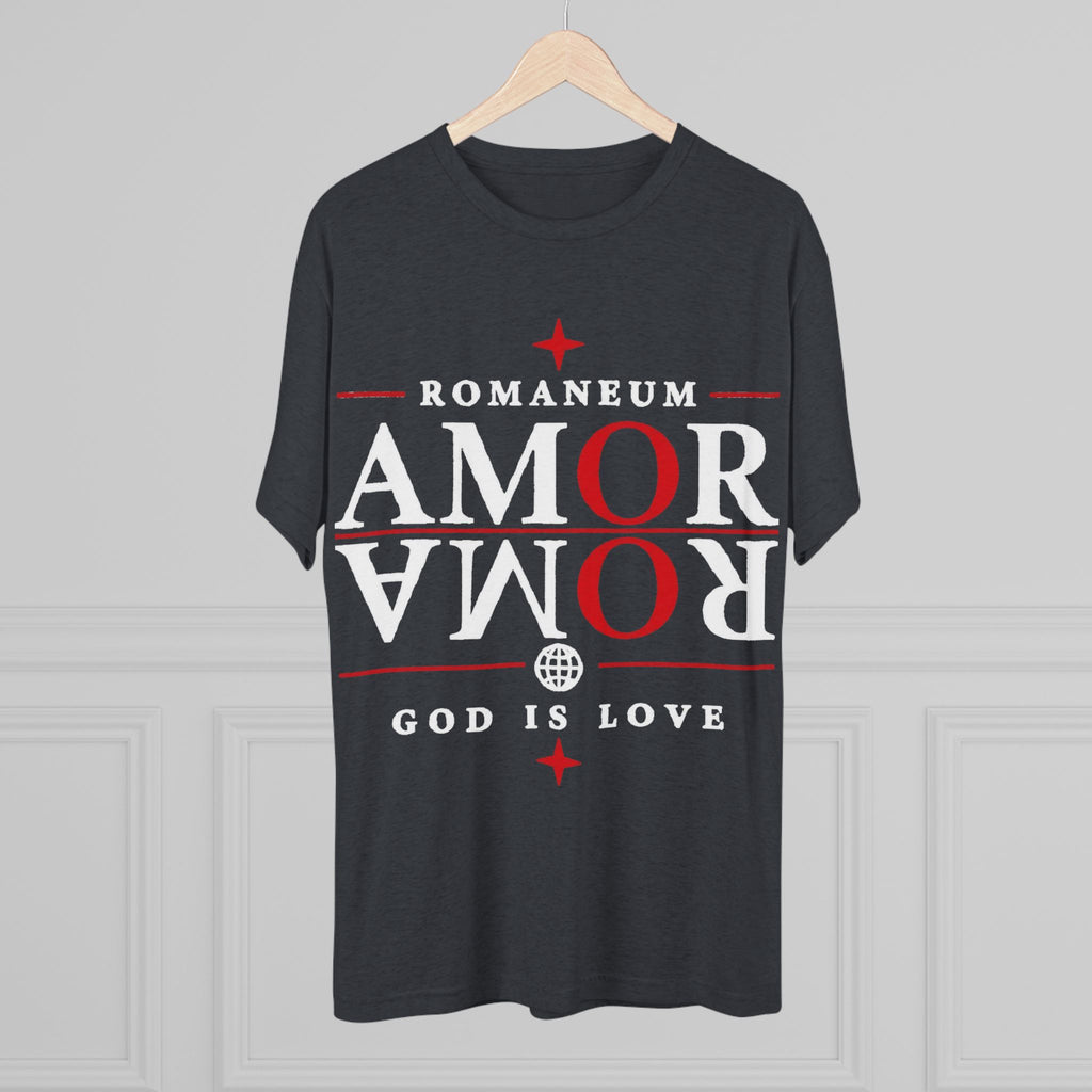 Romaneum "Amor Roma" Crew Tee – God Is Love Christian T-Shirt