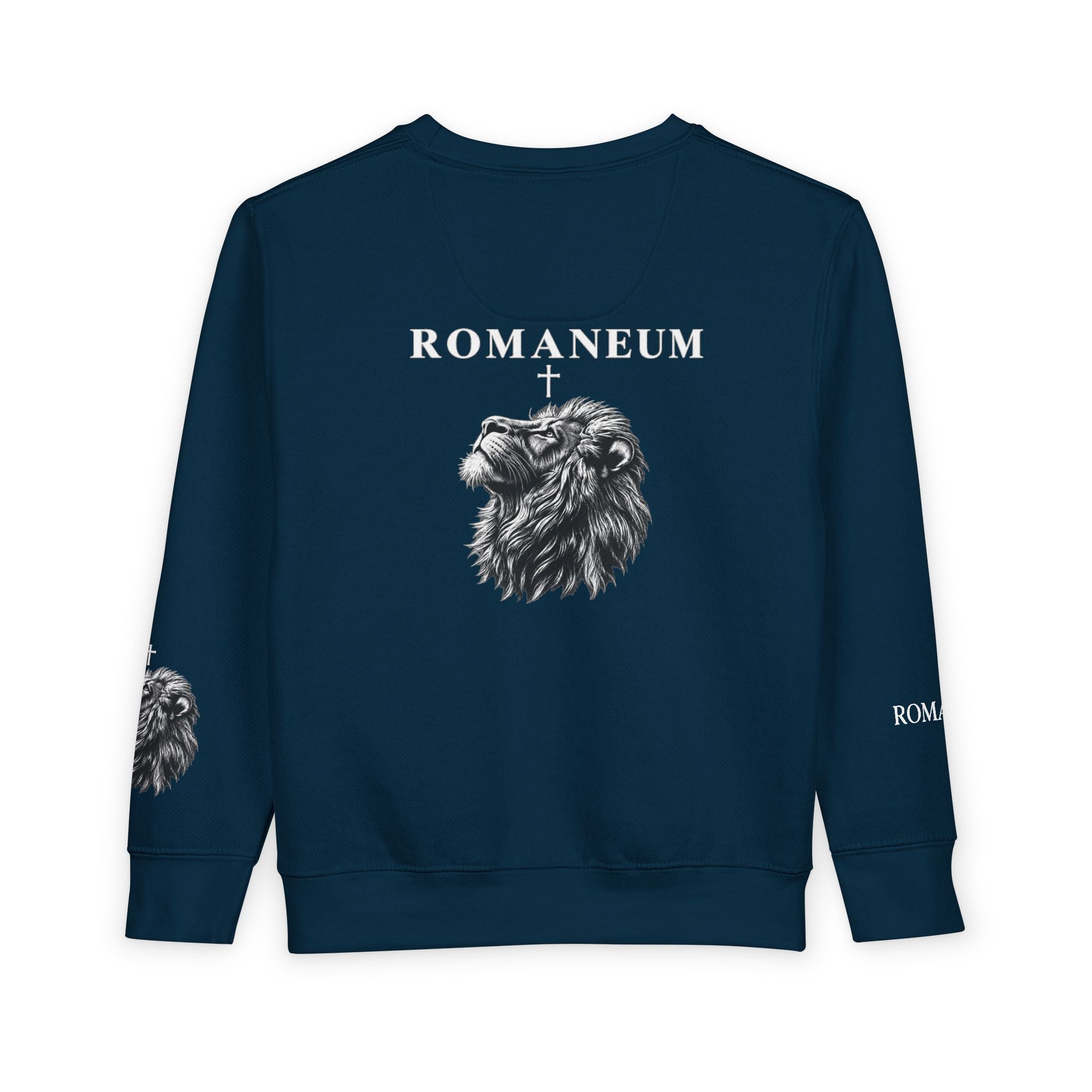 Toddler Sweatshirt - Romaneum Judah Lion Graphic Kids Crewneck