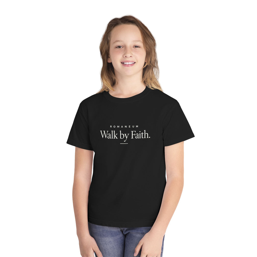 Youth Tee — “Walk by Faith” Shirt