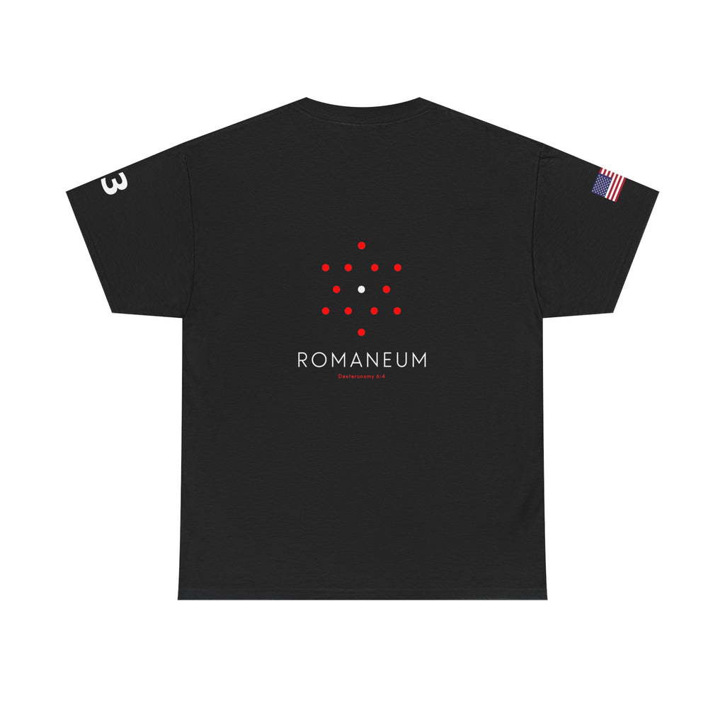 Romaneum Heavy Cotton T-Shirt | Flag & 13
