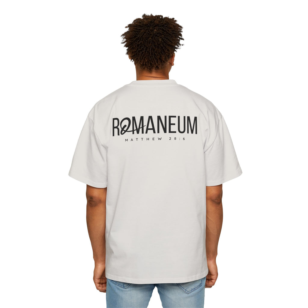 He Is Risen Christian Tee — Romaneum Matthew 28:6 Easter T‑Shirt
