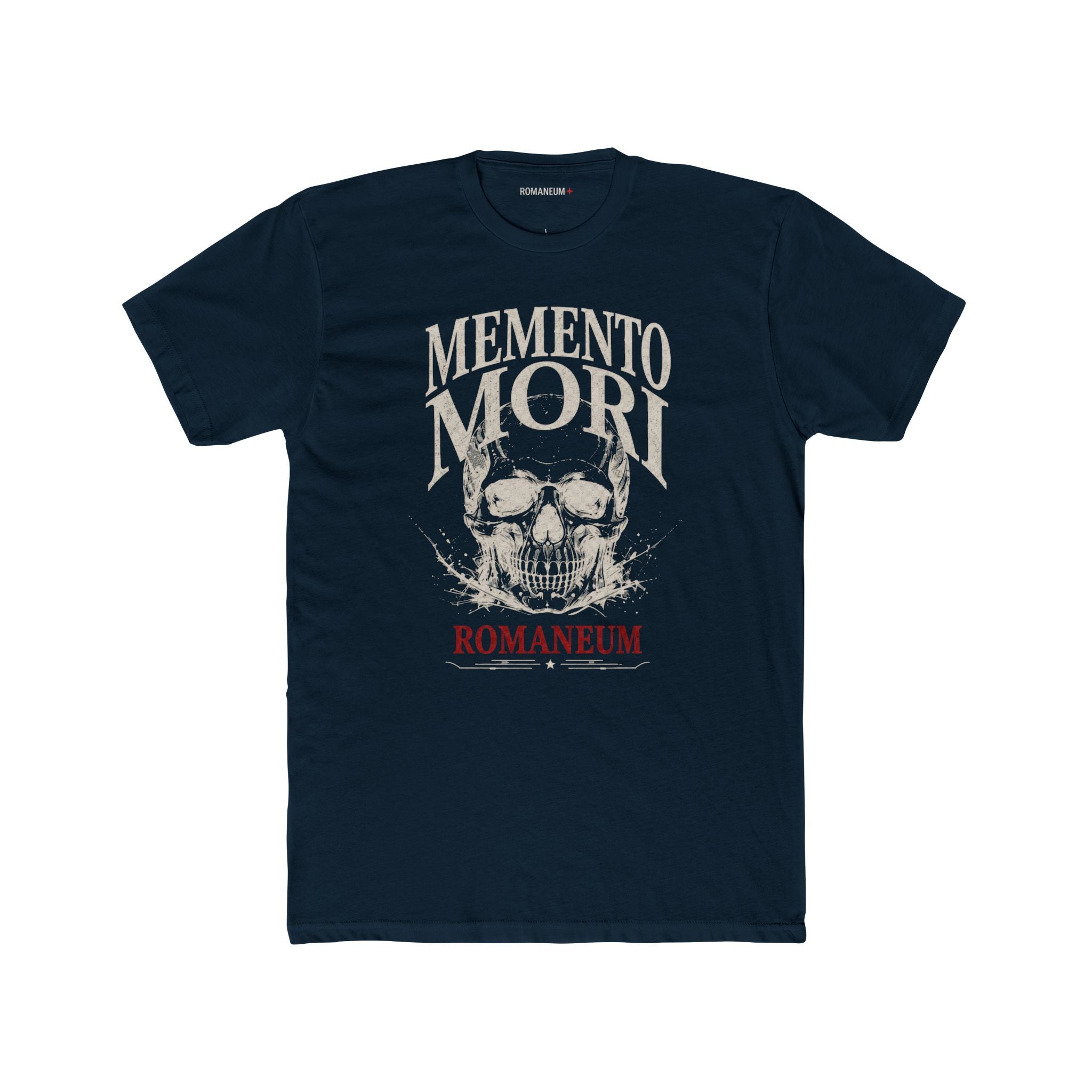 Memento Mori Skull Tee — Romaneum Gothic Graphic T-Shirt
