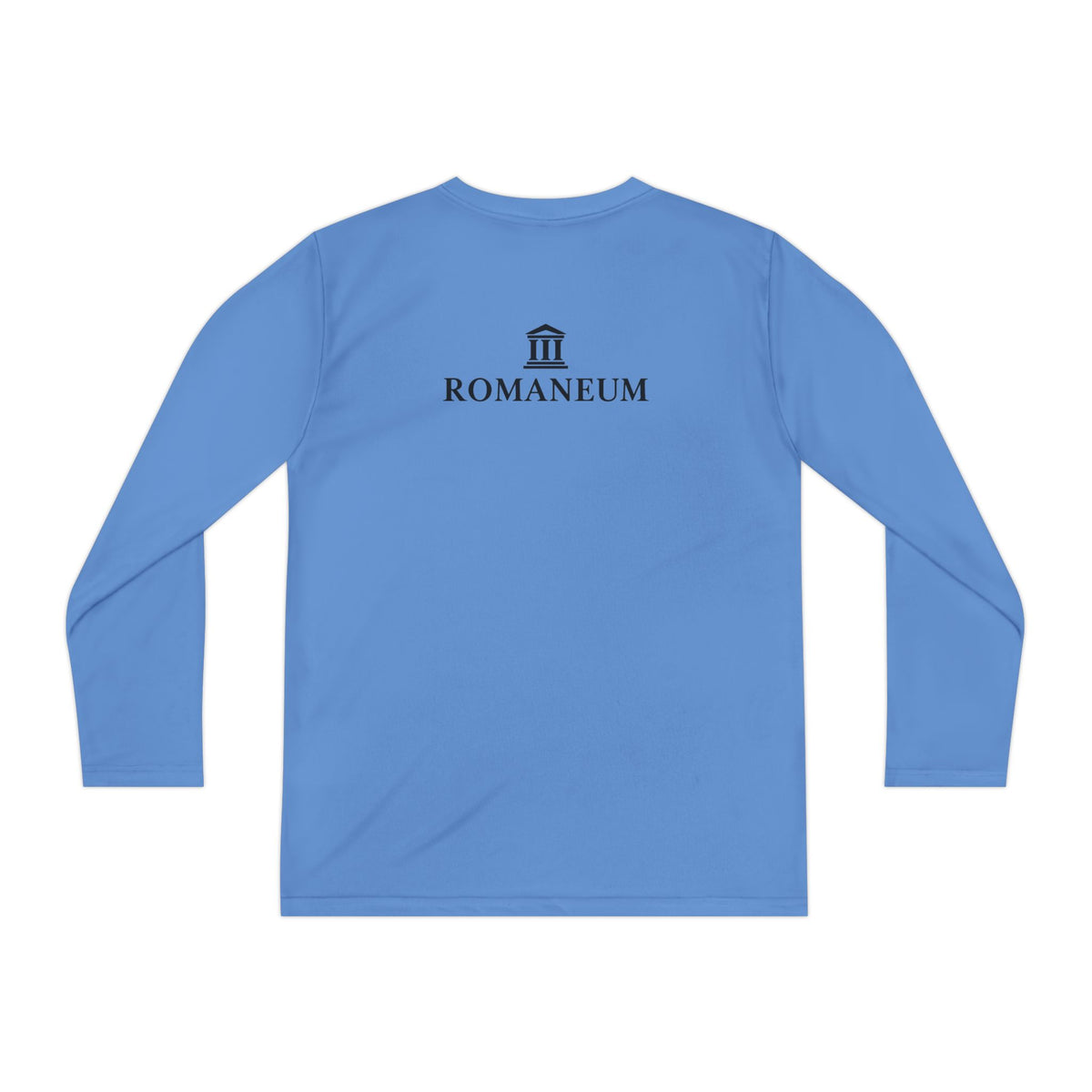 Romaneum Youth Long Sleeve Tee — Classic Roman Logo Shirt