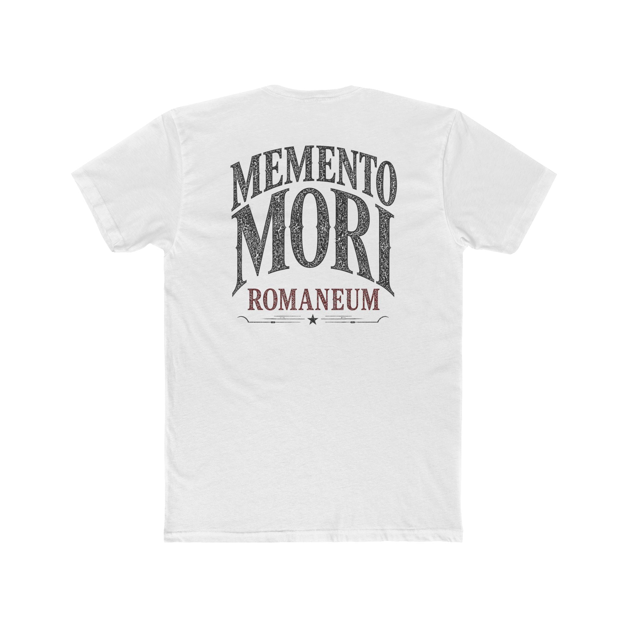 Memento Mori Skull Tee — Romaneum Gothic Graphic T-Shirt
