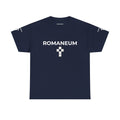 Romaneum Logo T‑Shirt — Minimalist Church Cross Tee