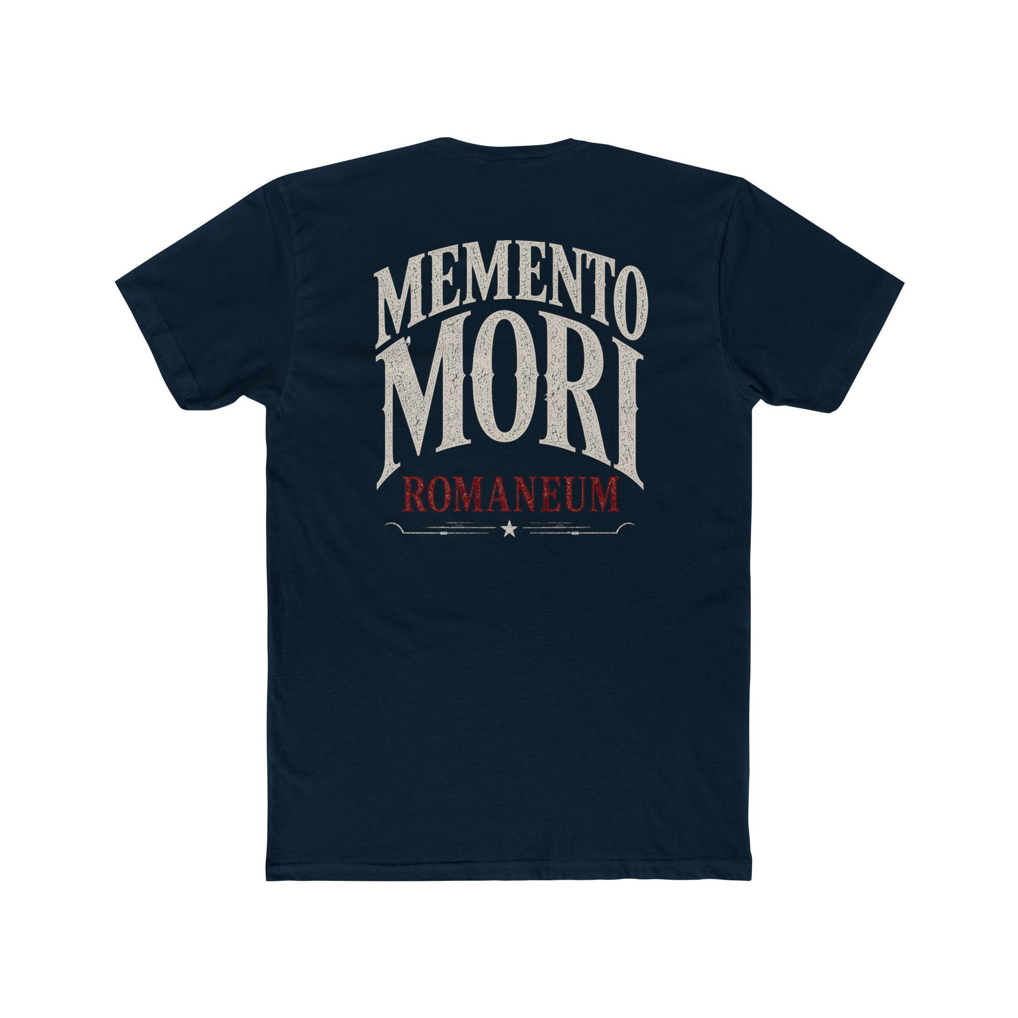 Memento Mori Skull Tee — Romaneum Gothic Graphic T-Shirt