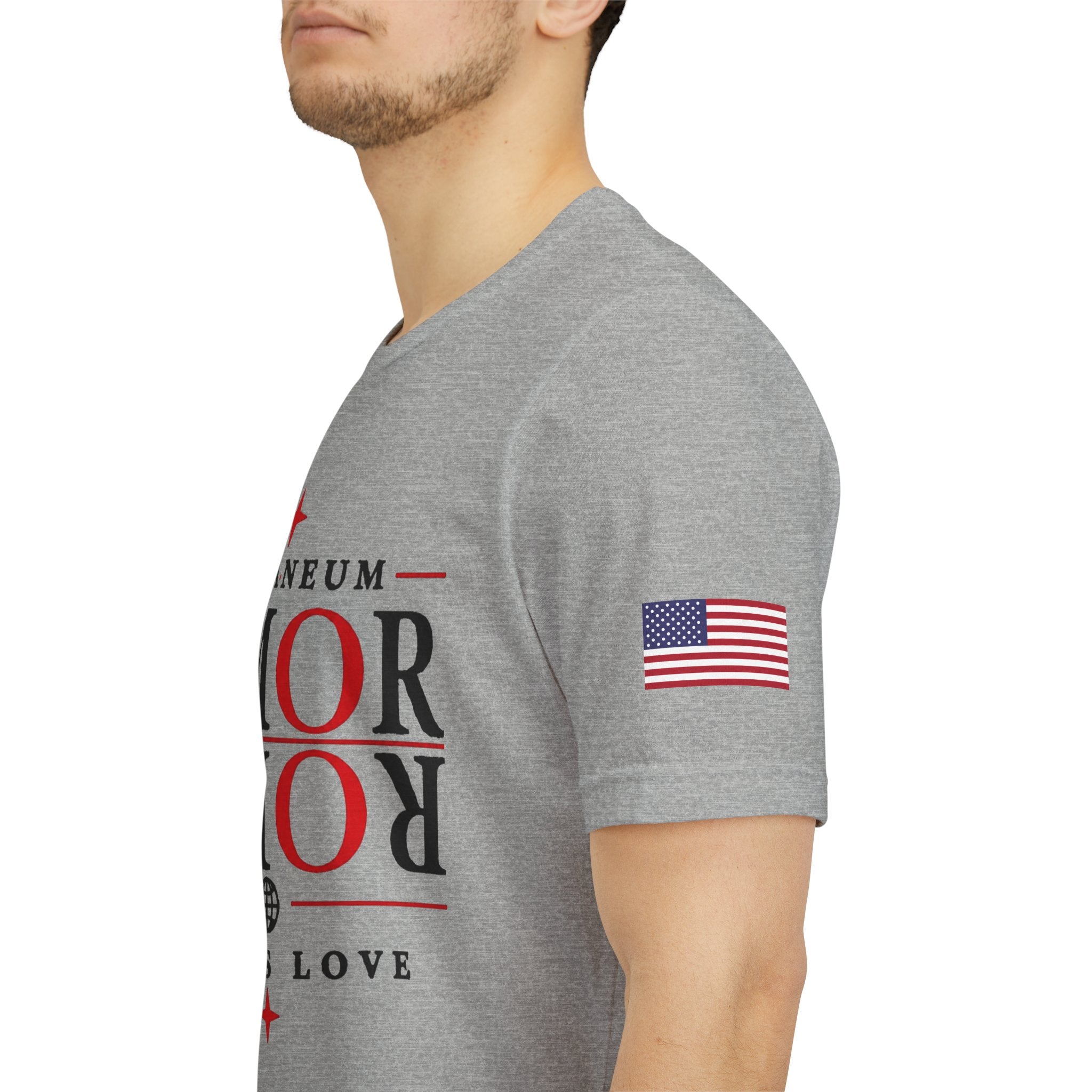 Romaneum 'AMOR/ROMA' God Is Love Graphic Tee