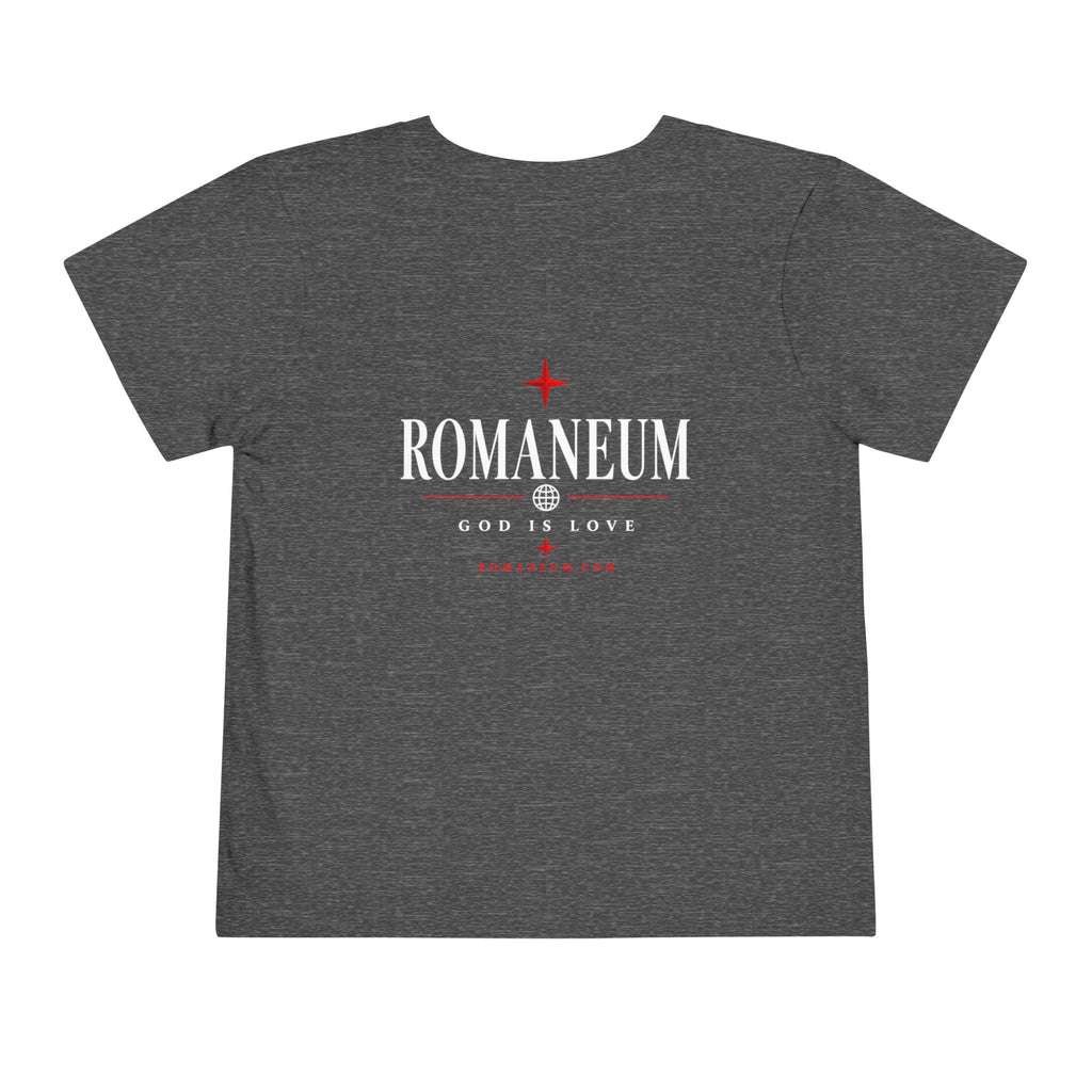 Toddler Tee — ROMANEUM Amor Roma 'God Is Love' Kids Shirt