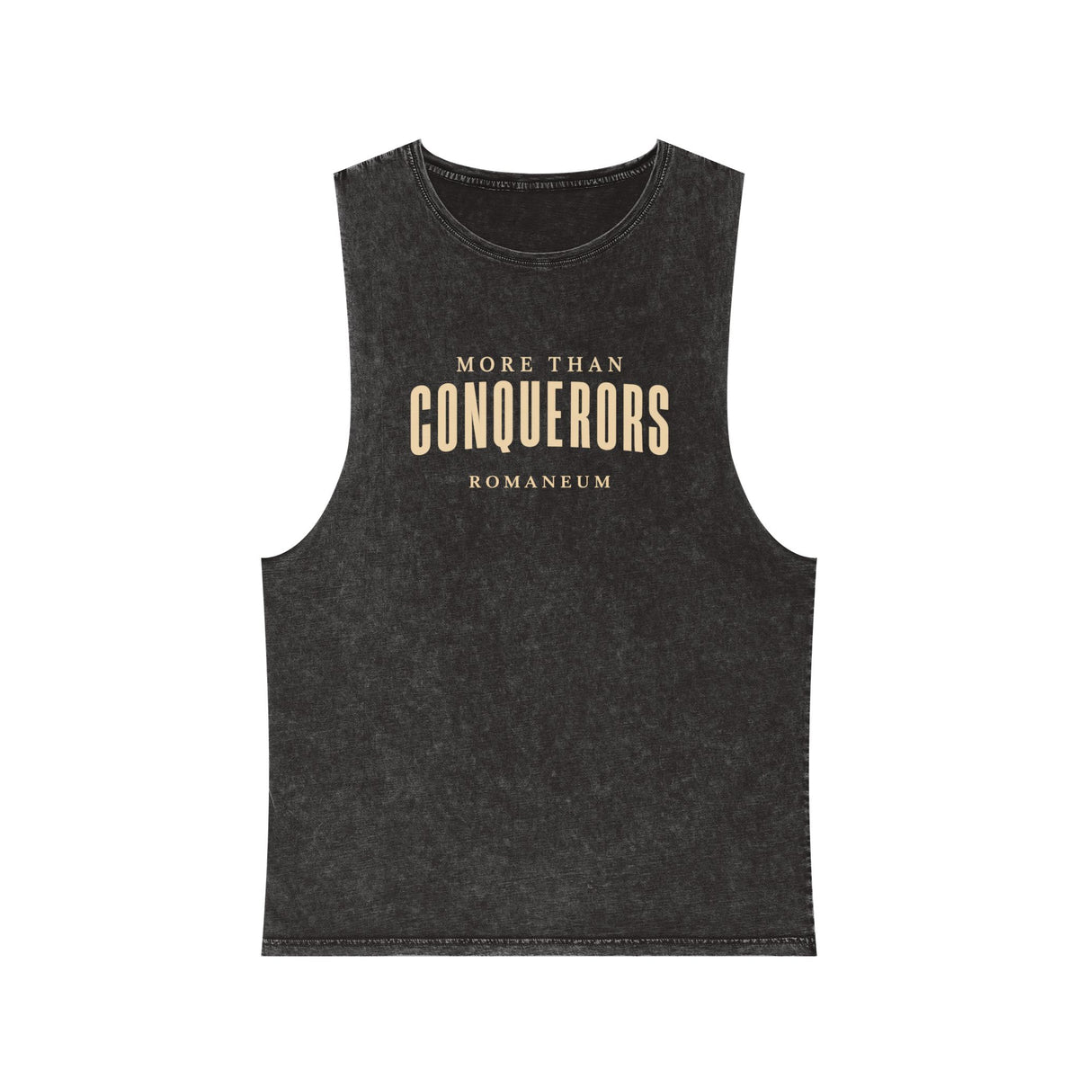 More Than Conquerors Stonewash Tank — ROMANEUM