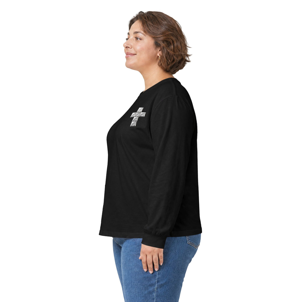Romaneum Cross Long Sleeve Tee