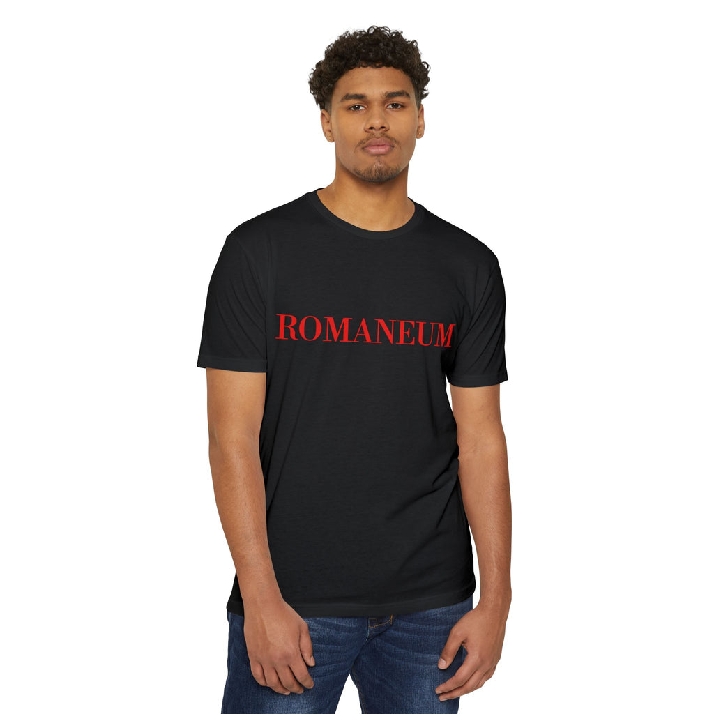 Romaneum Classic Tee — Minimalist Latin-Inspired Graphic T-Shirt