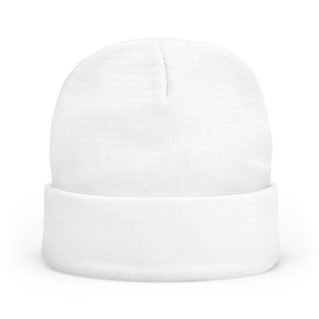 Embroidered 'ROMANEUM' American Flag Knit Beanie