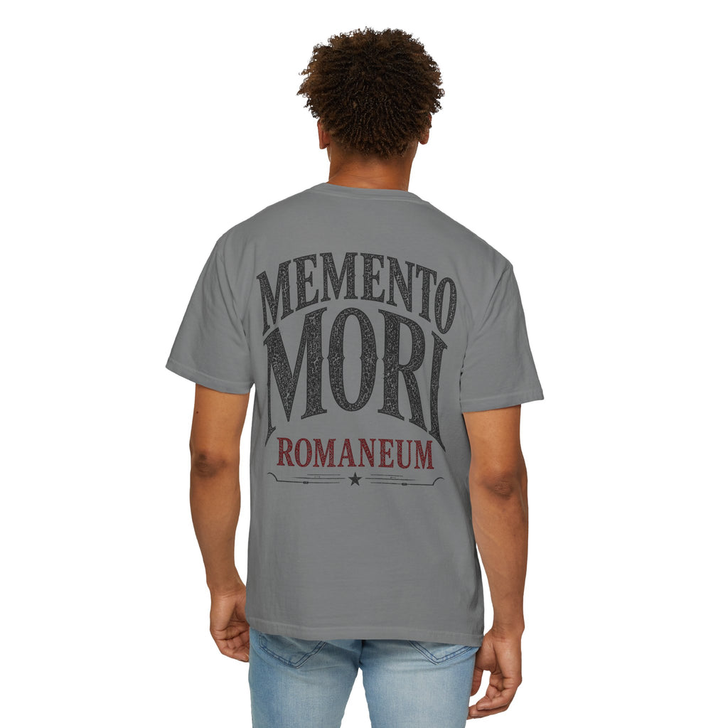 Memento Mori Skull T‑Shirt — Romaneum Gothic Graphic Tee