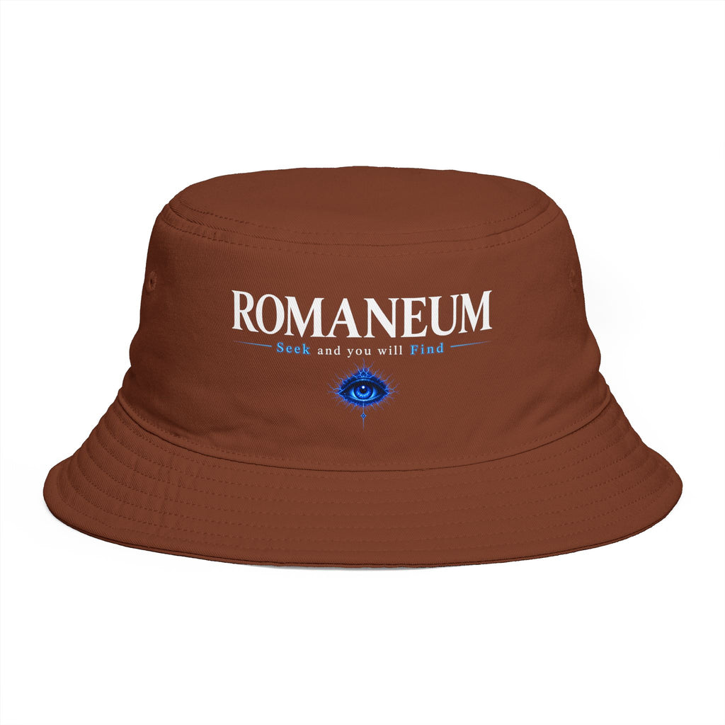 Bucket Hat — Romaneum Embroidered Eye Logo